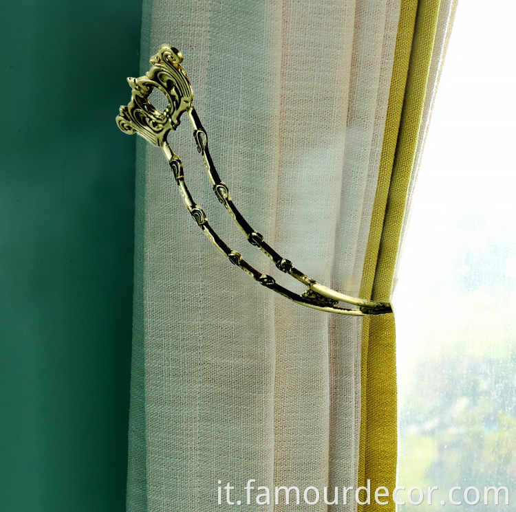 European Curtain Tassel Hook Curtain Rod Accessories